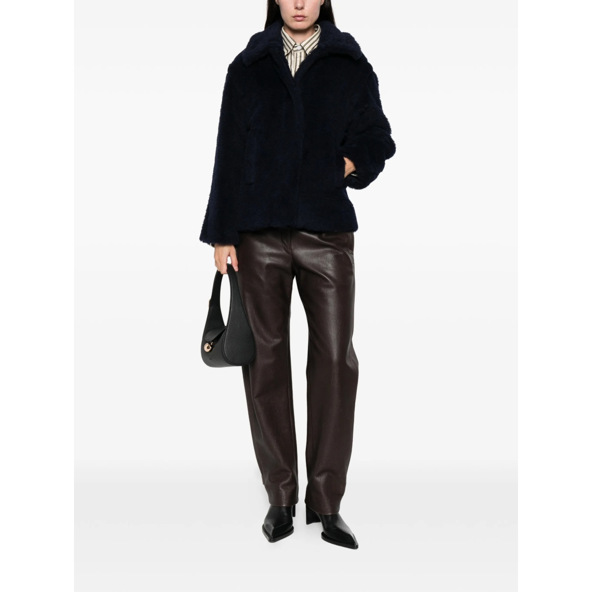 teddy-textured jacket - Img 2