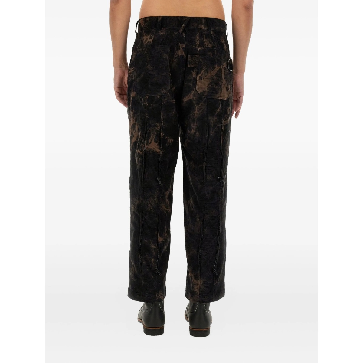 tie-dye buckled trousers - Img 4