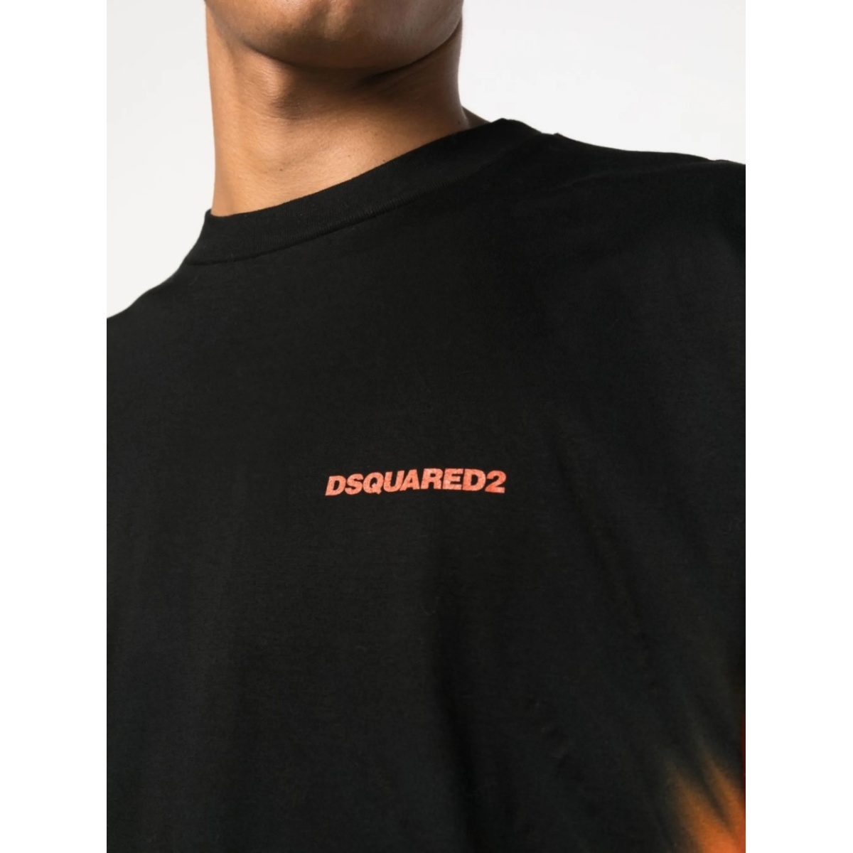 tie-dye logo-print T-shirt - Img 5