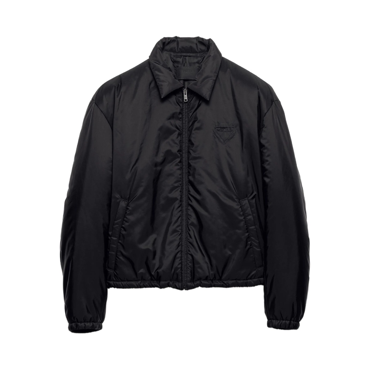 triangle-logo padded jacket