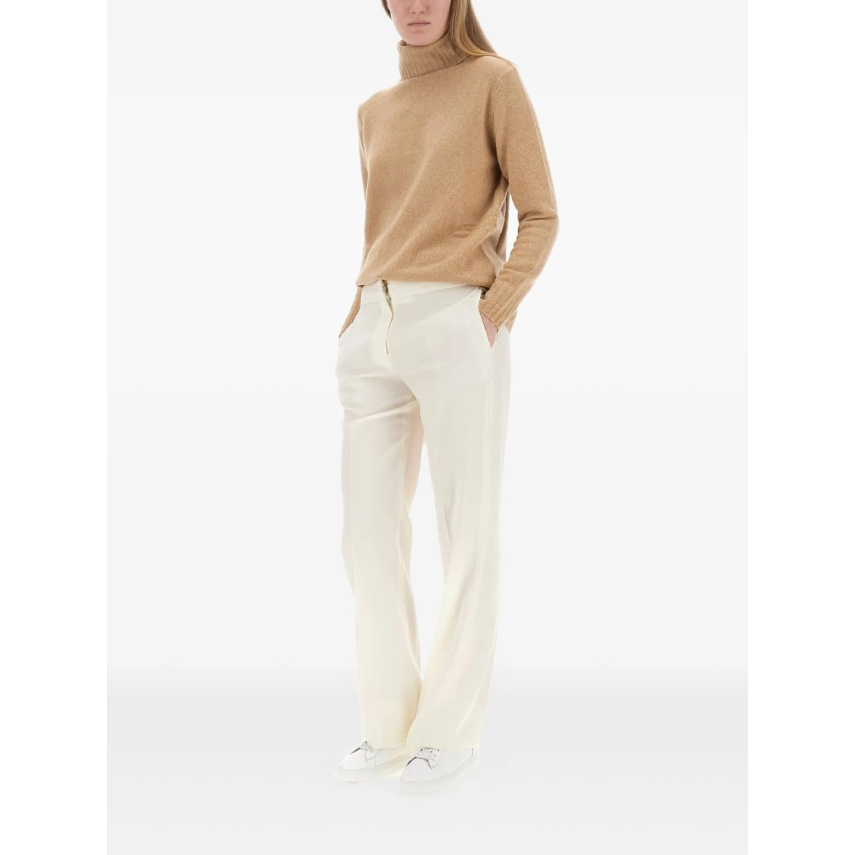 turtleneck long-sleeves sweater - Img 2