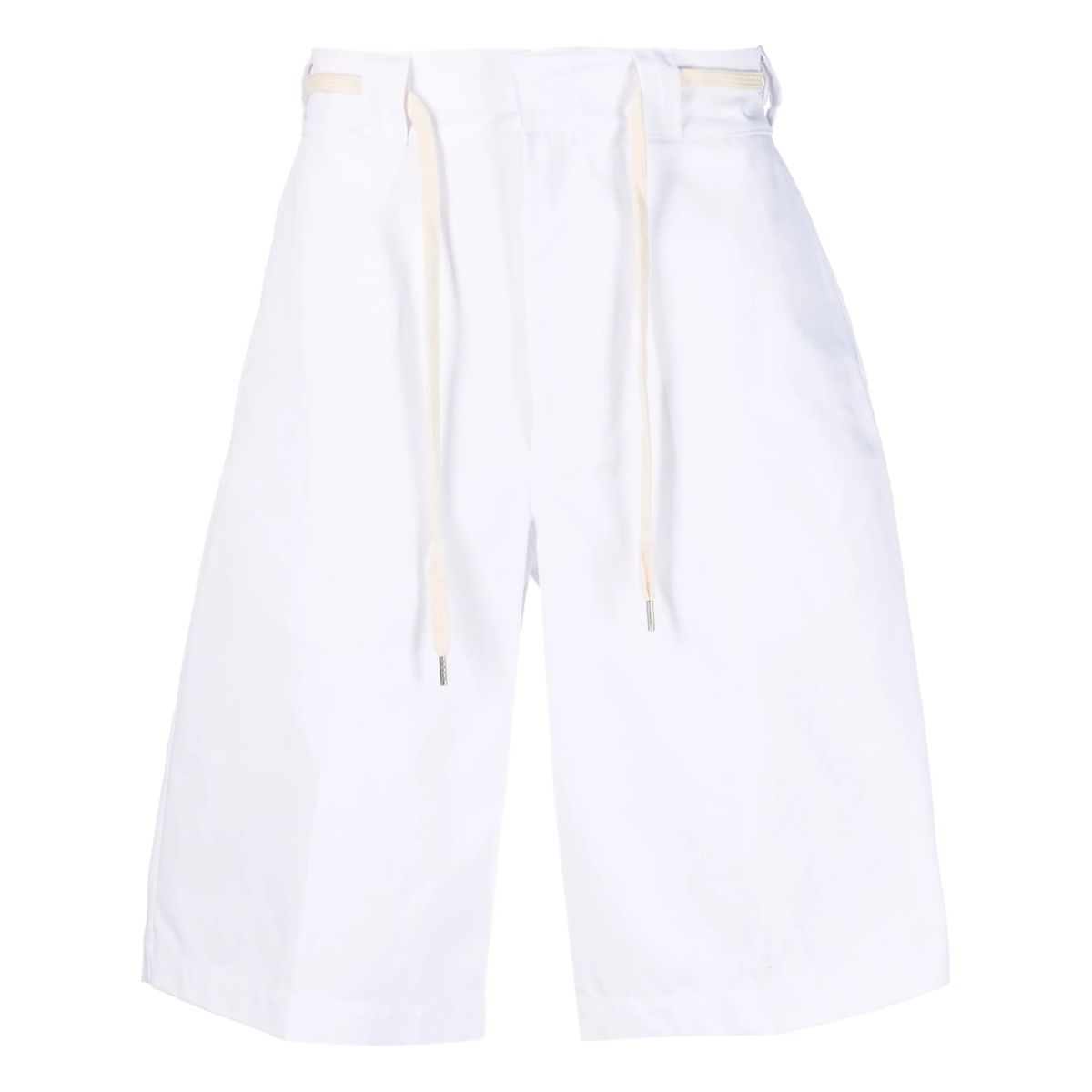 twill Bermuda shorts