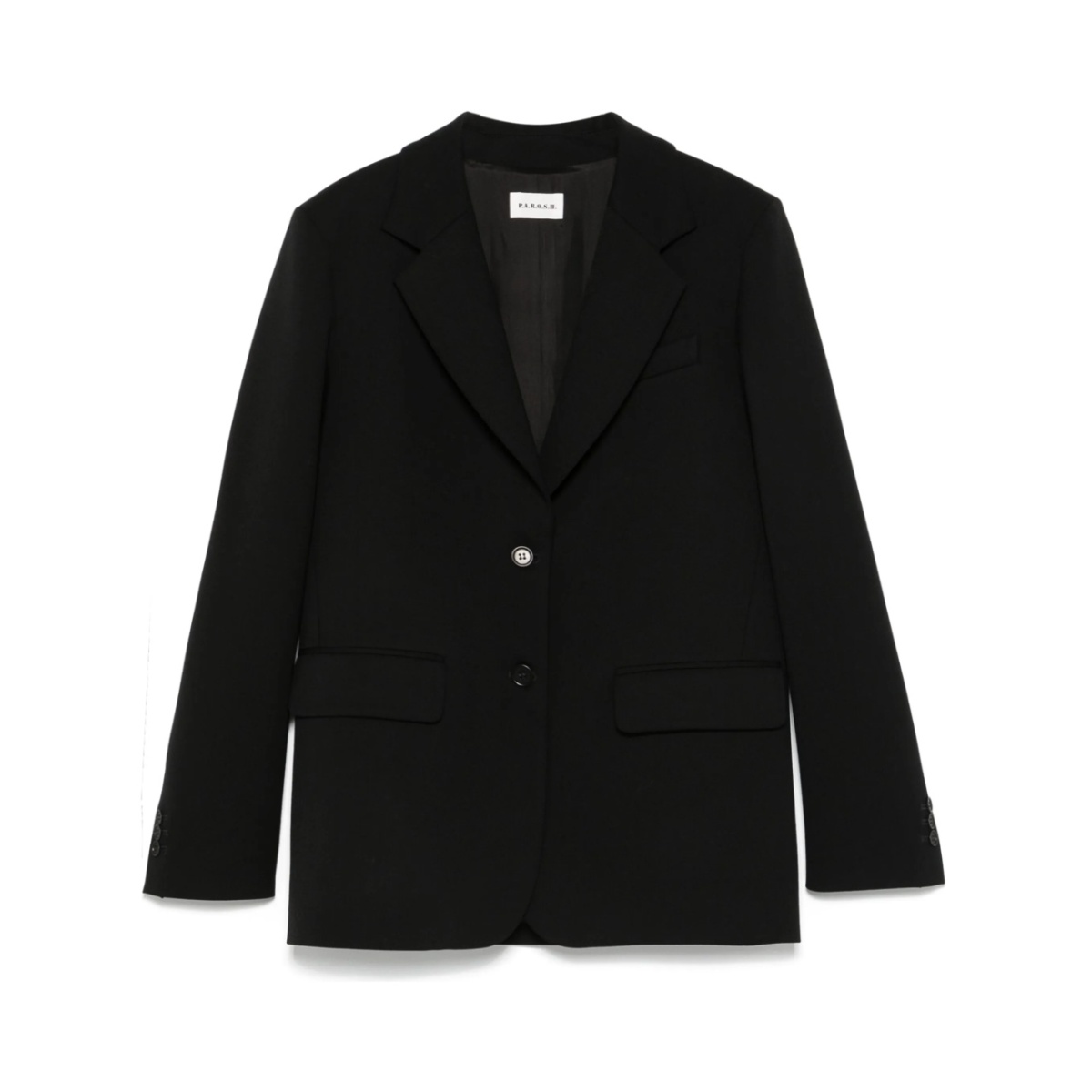 twill-weave blazer