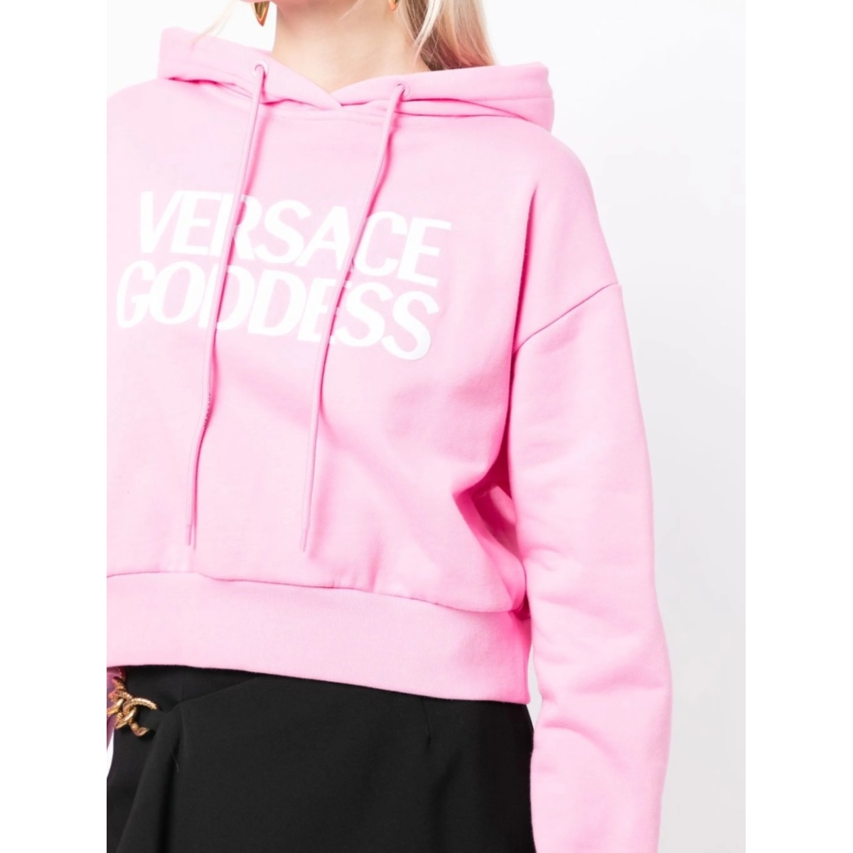 Versace Goddess logo hoodie - Img 5