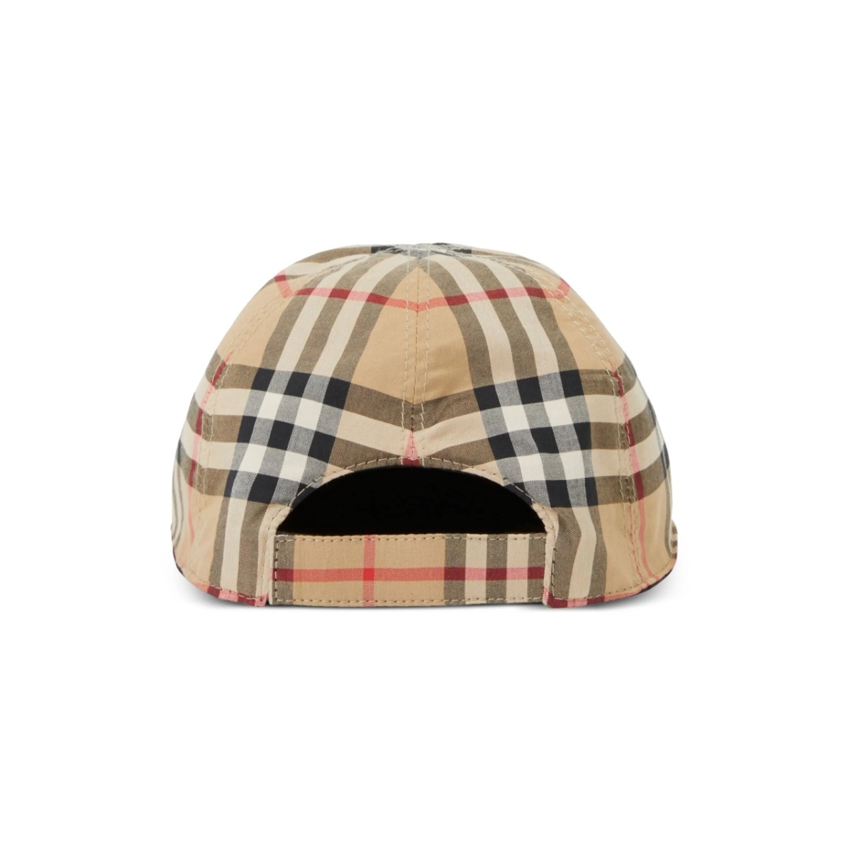 Vintage Check reversible cotton cap - Img 4