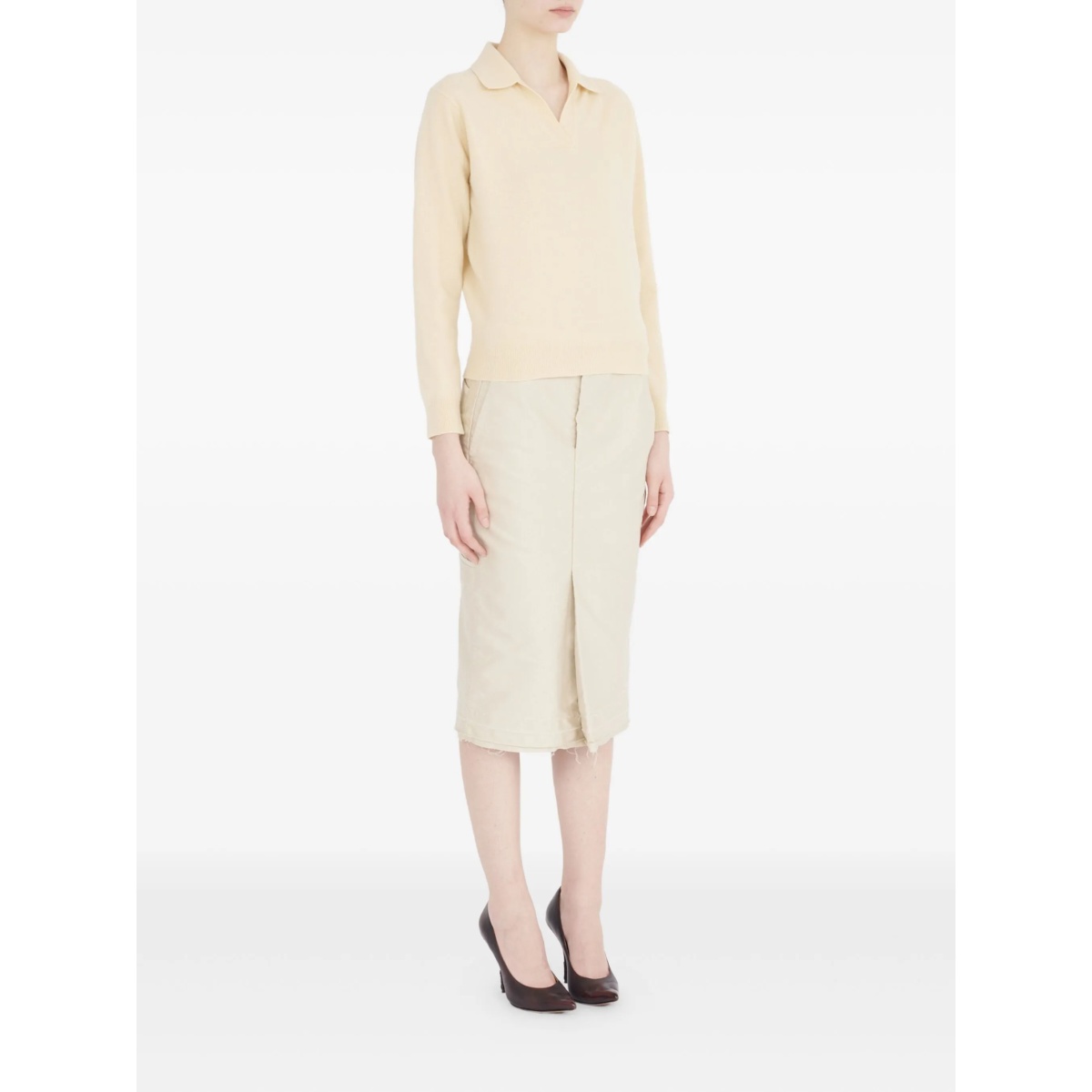 virgin wool polo shirt - Img 3