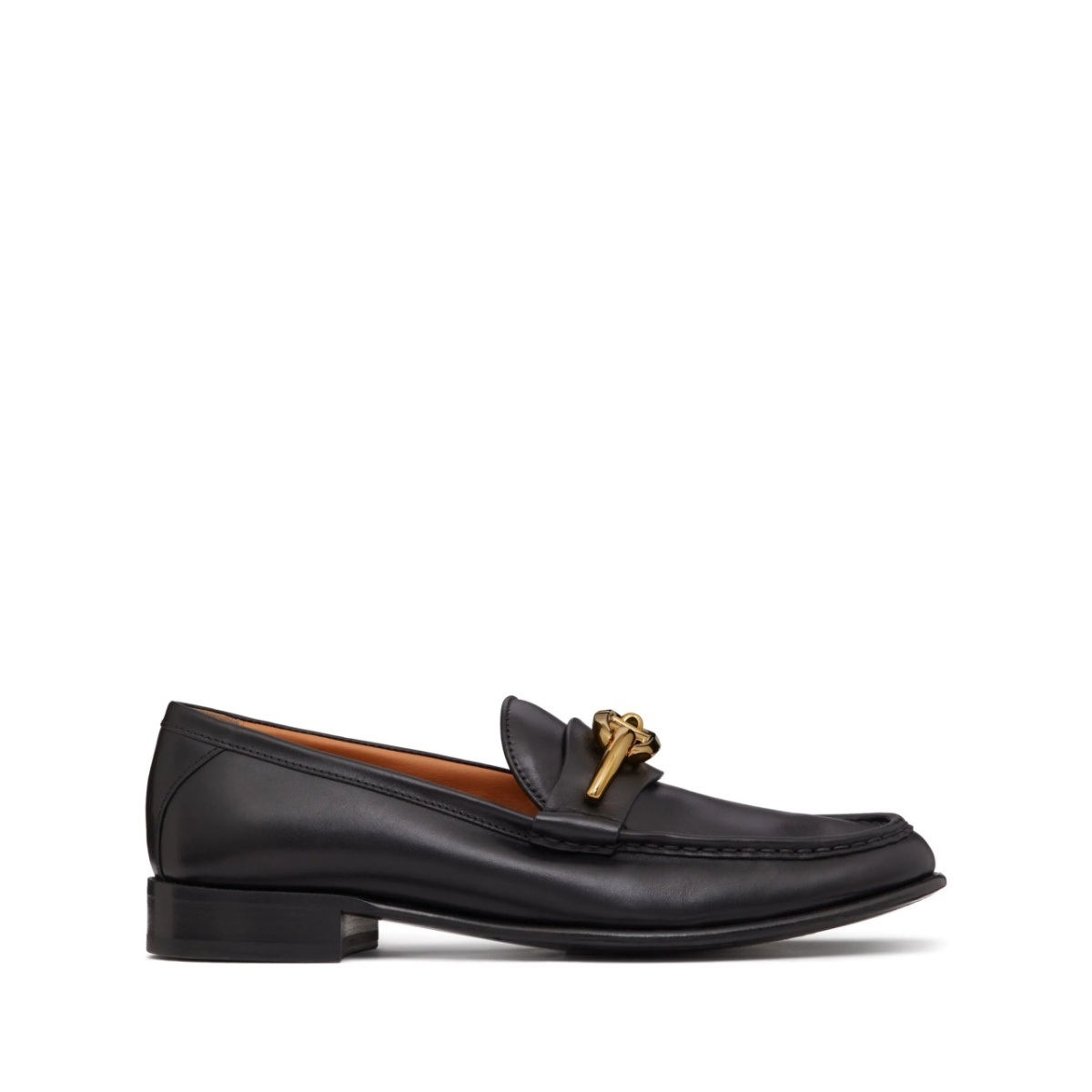 VLogo Moon leather loafers
