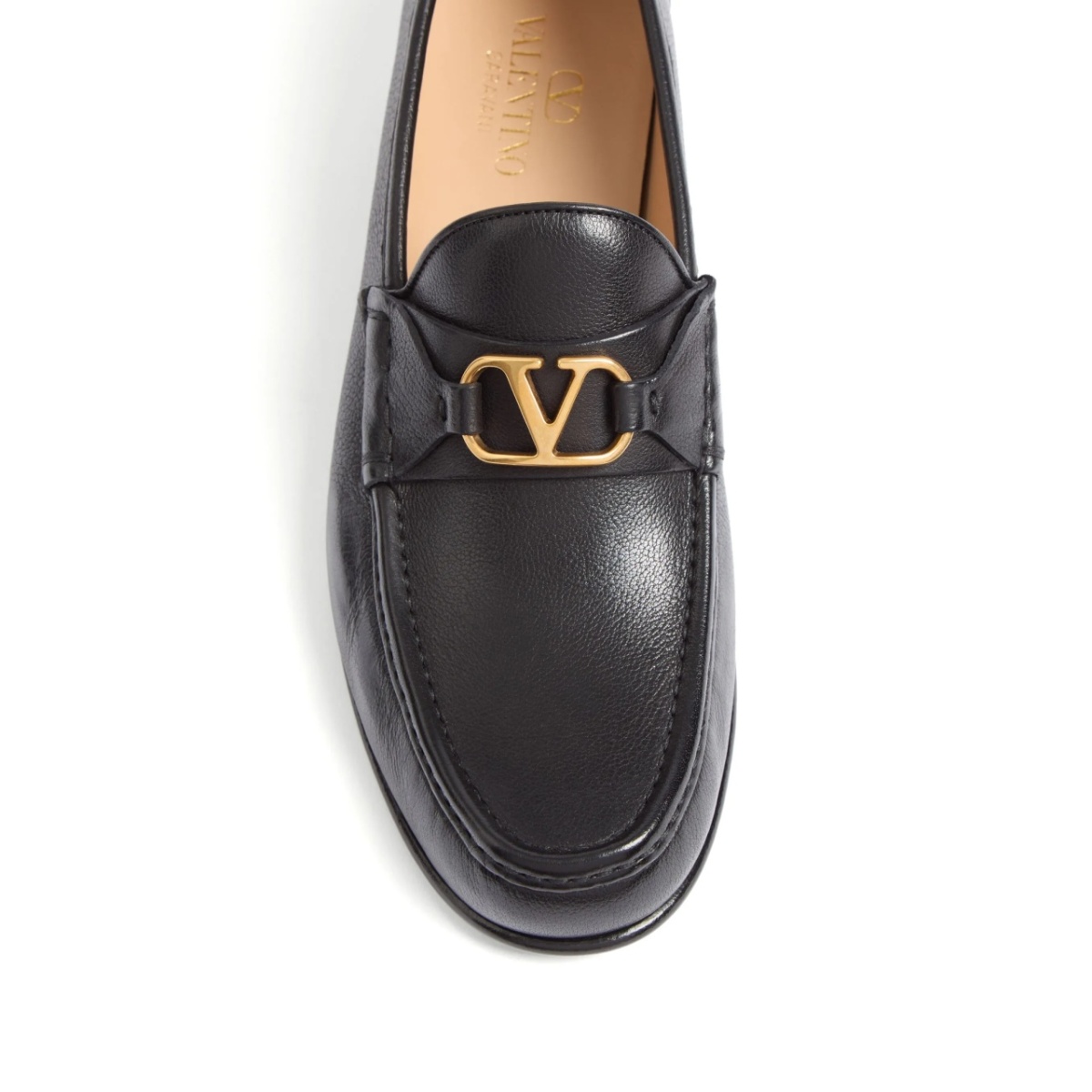 VLogo Signature leather loafers - Img 5