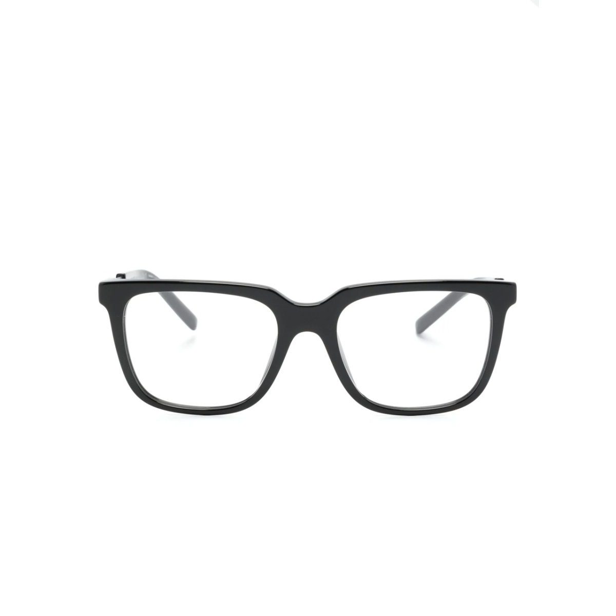 wayfarer-frame glasses