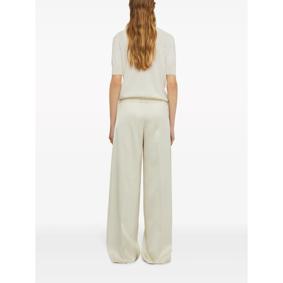 wide-leg tailored trousers - Img 4