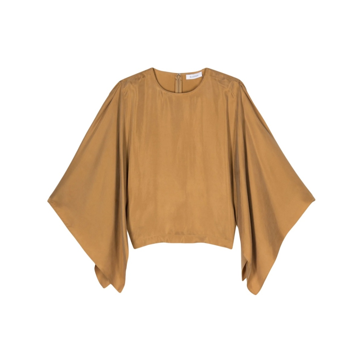 wide open-sleeves blouse