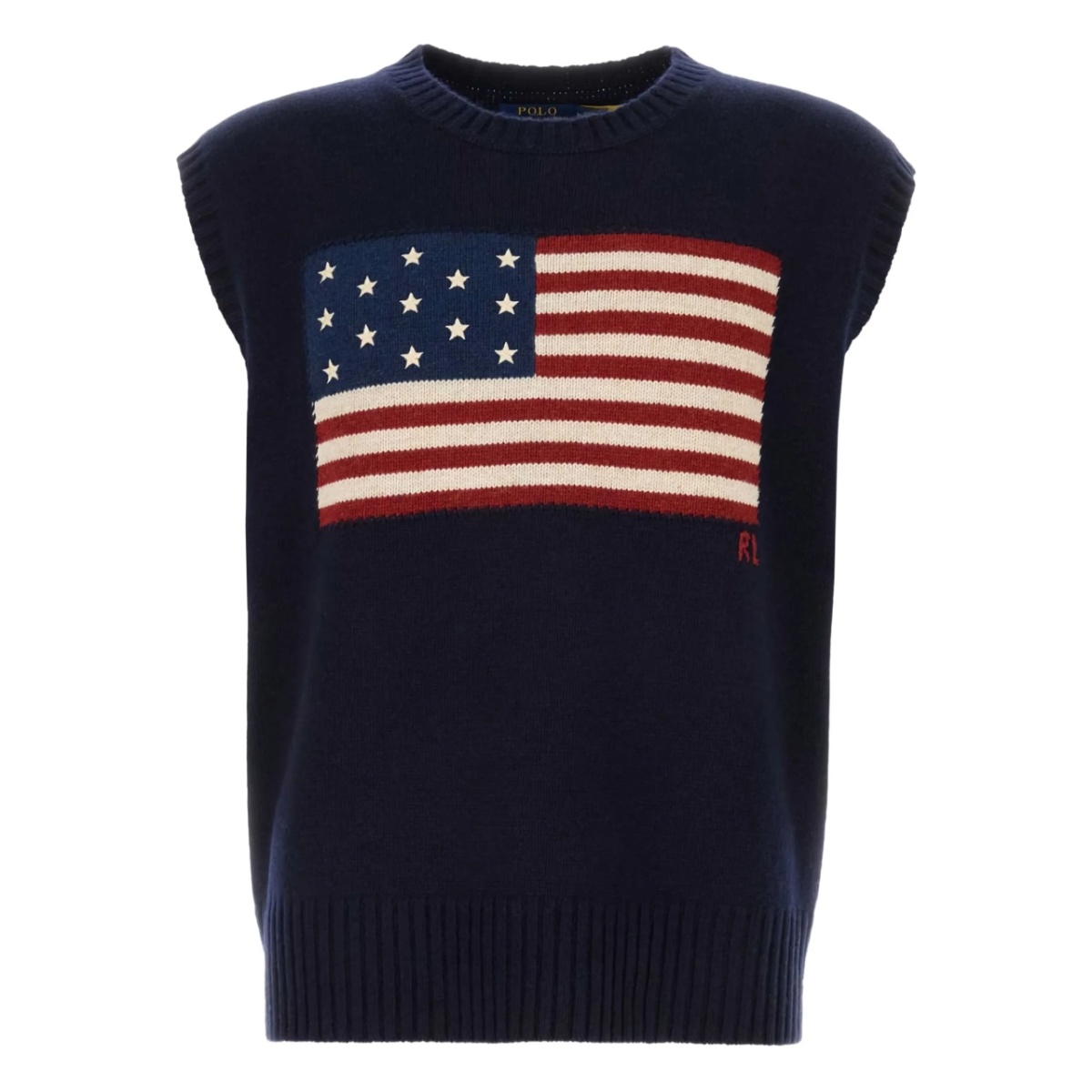 wool-blend vest