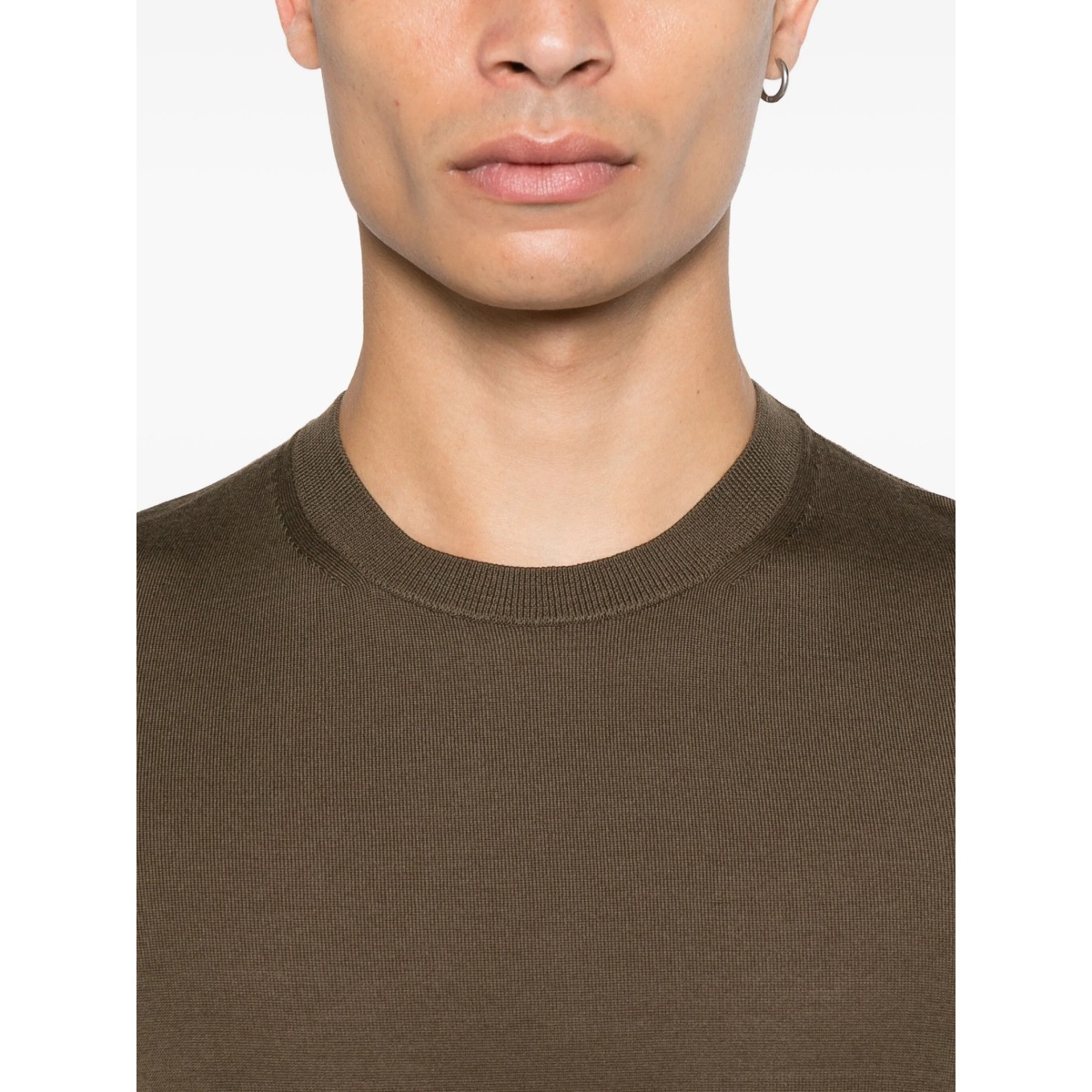 wool crew-neck top - Img 5