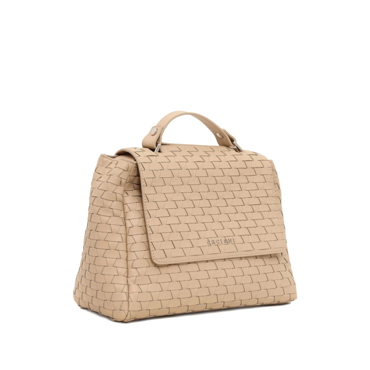 woven leather shoulder bag - Img 3