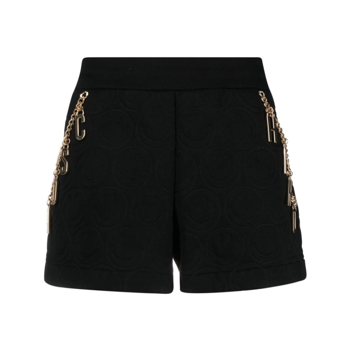 x Smiley fleece shorts