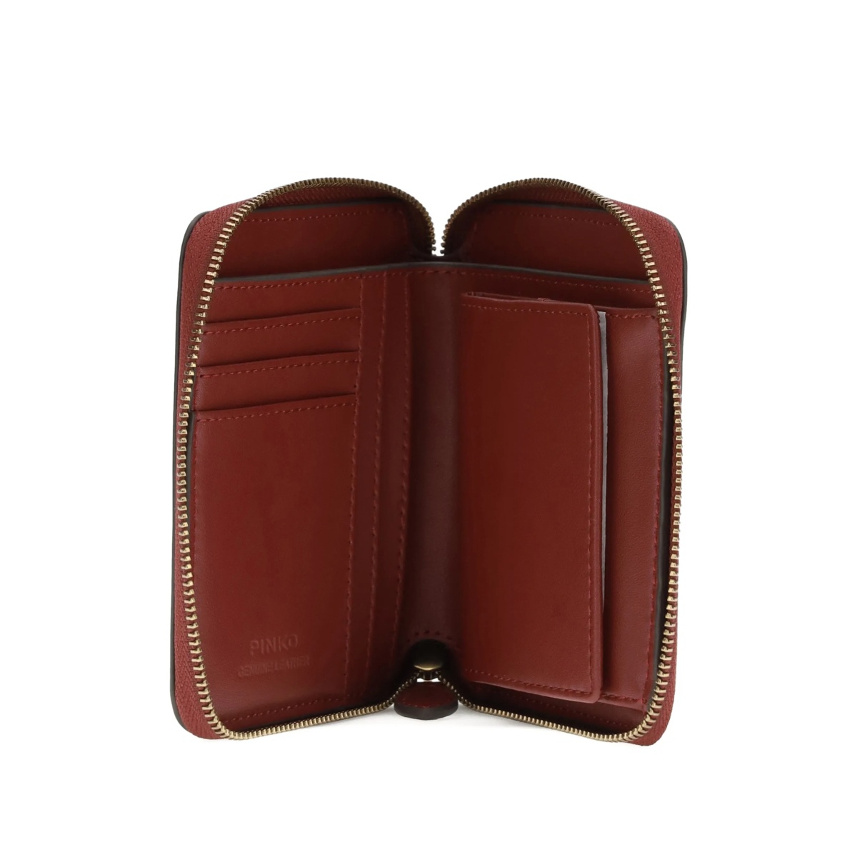 zip-around appliqué leather wallet - Img 3