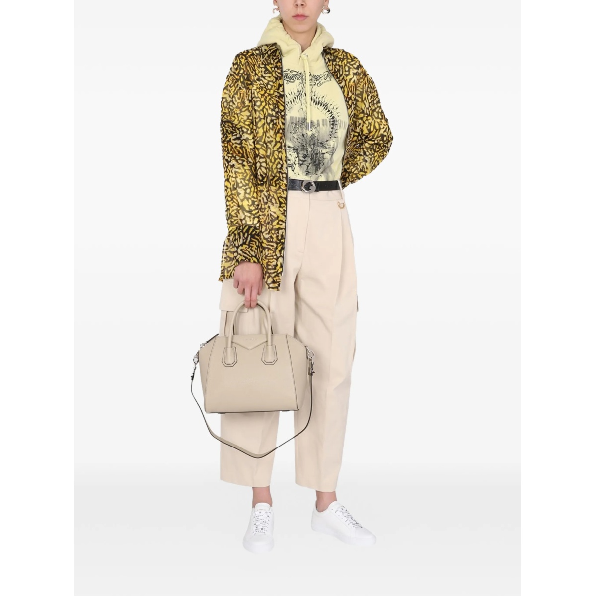 zip patterned shirt - Img 2