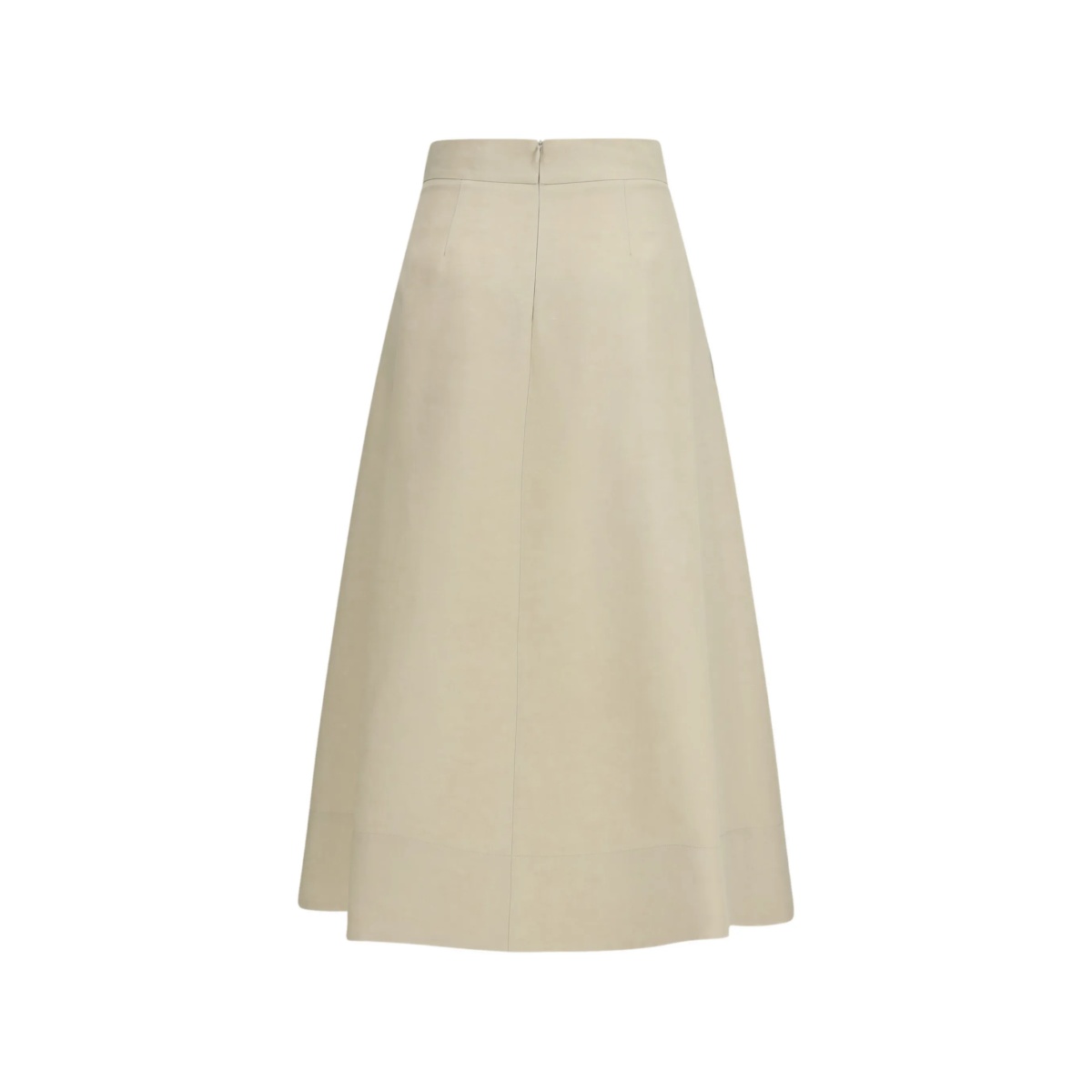 zip-up A-line skirt - Img 2