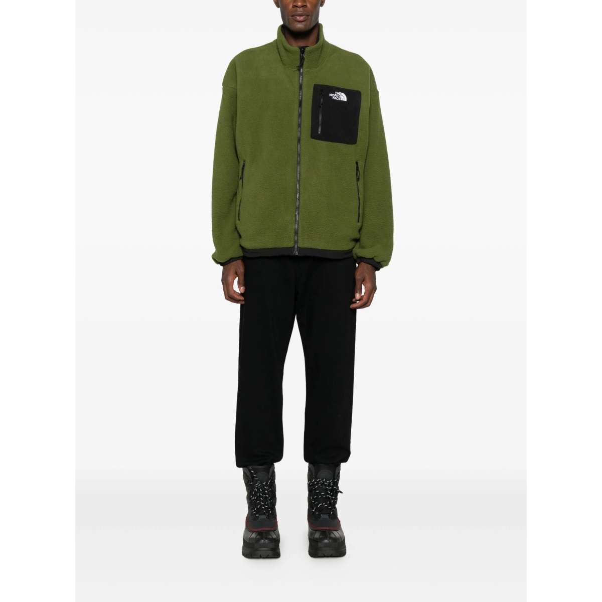 zip-up patch-pocket jacket - Img 2