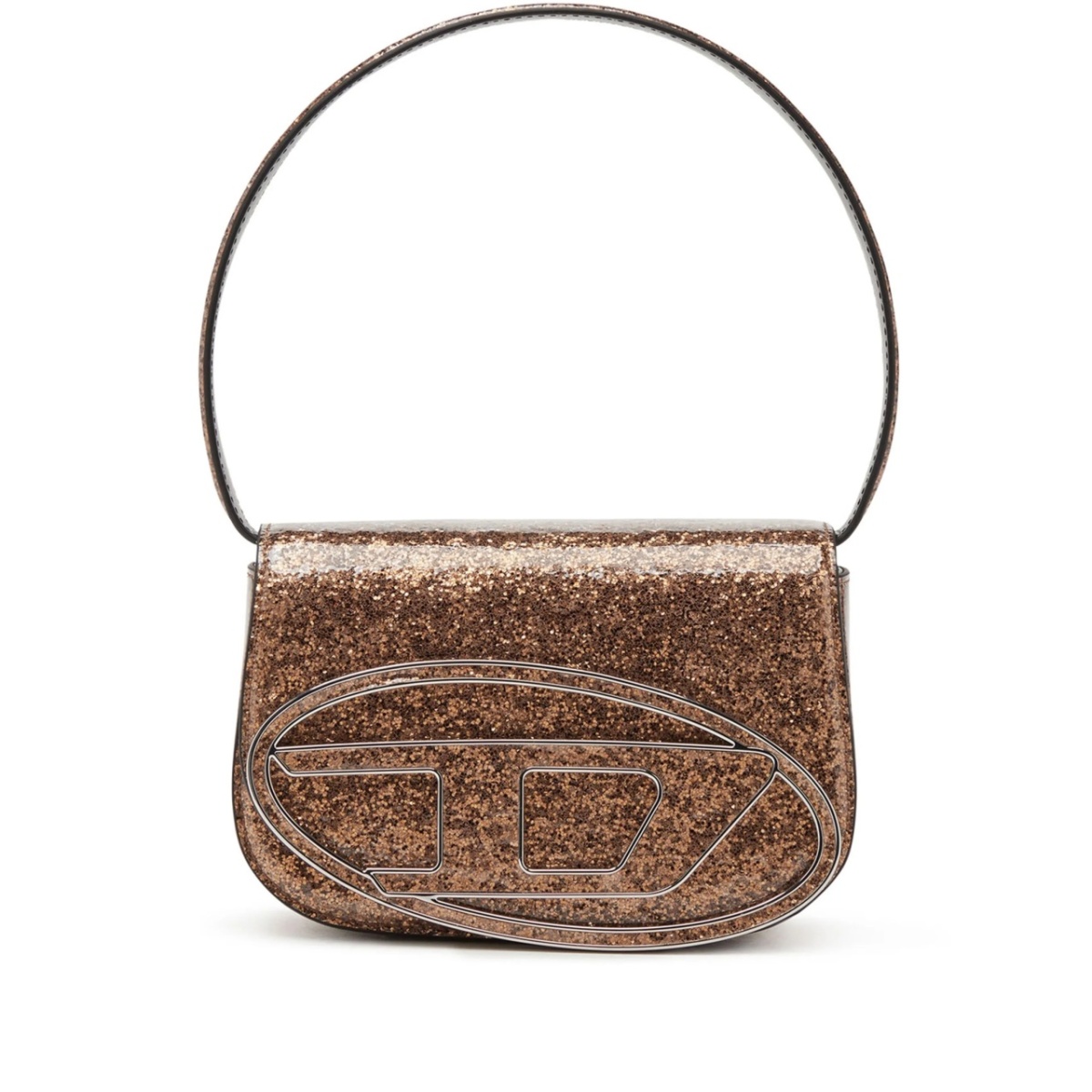 1DR glitter-embellishment shoulder bag