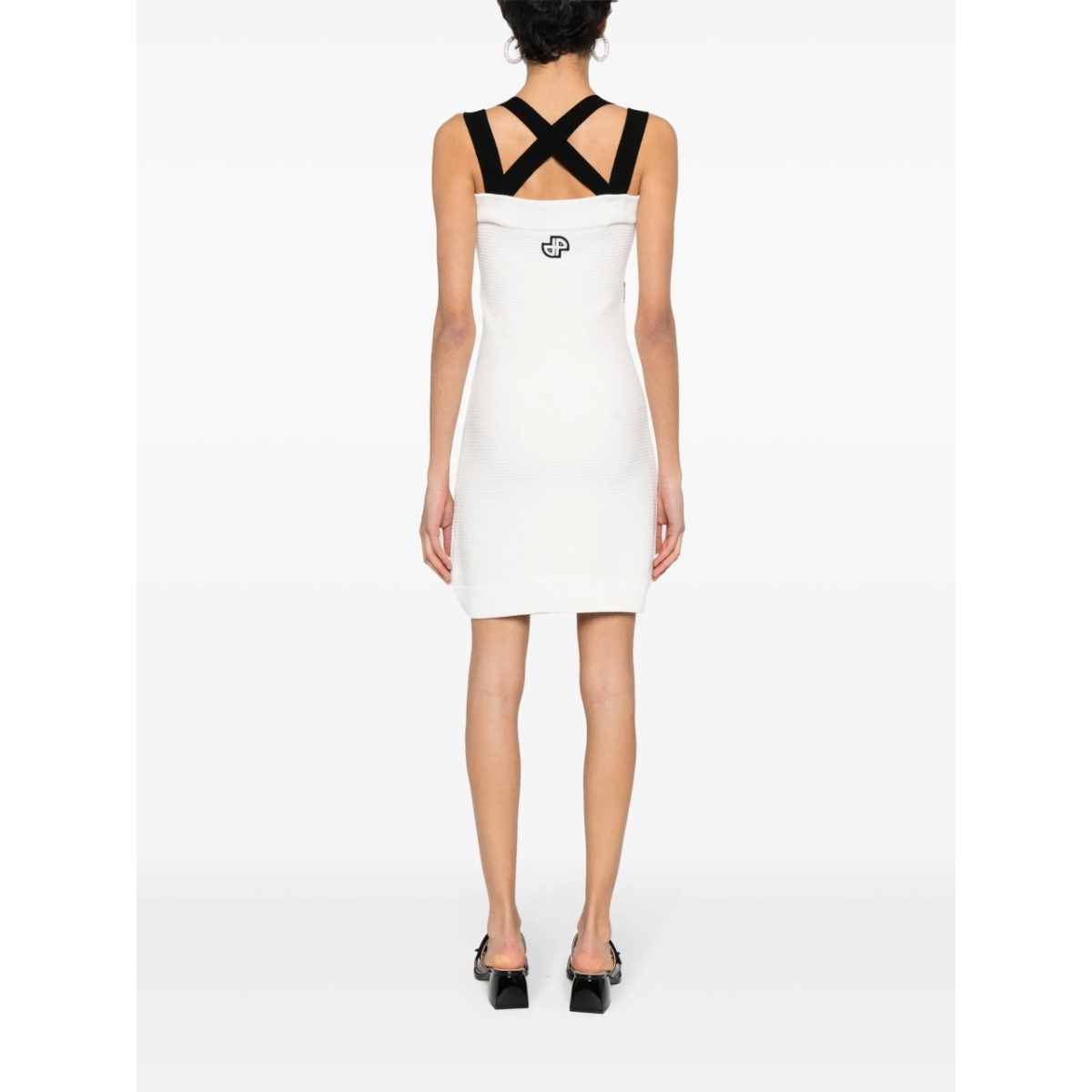 3D-knit double-strap minidress - Img 4