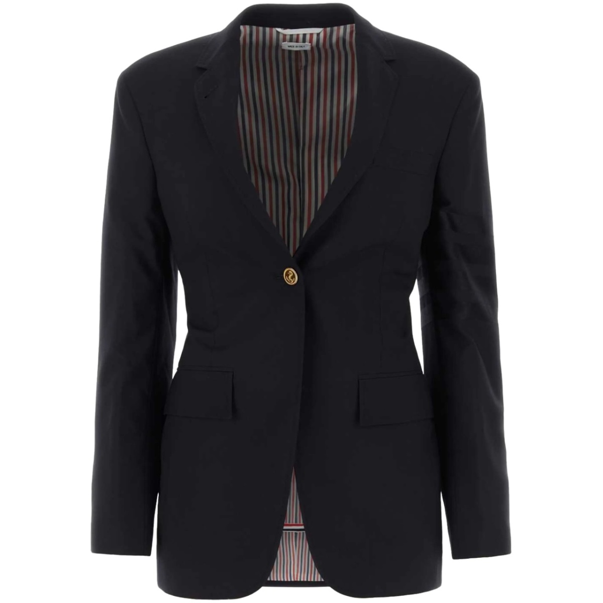 4-Bar single-breasted wool blazer