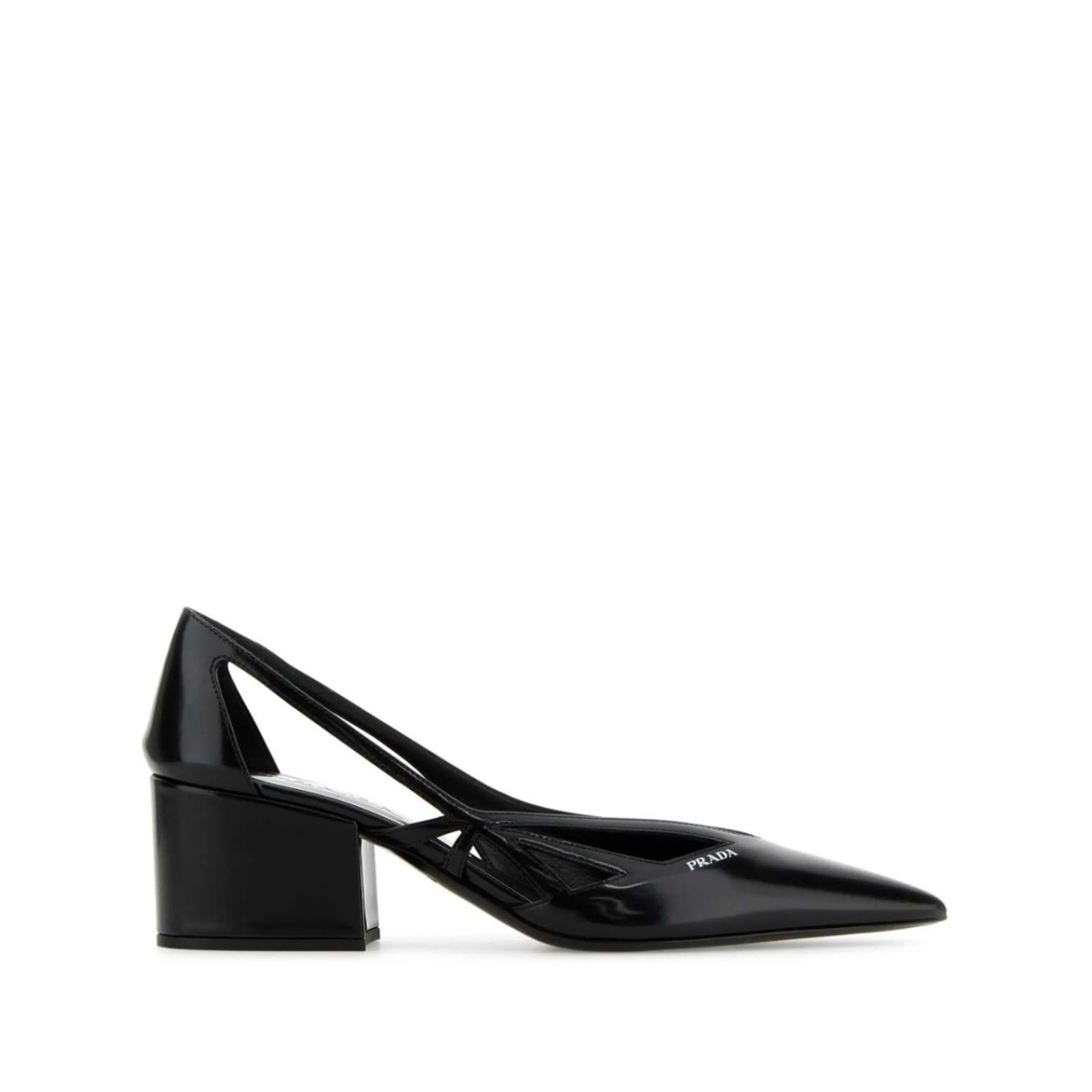 55mm debossed-logo pumps