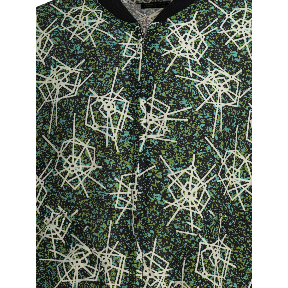 abstract-print bomber jacket - Img 3