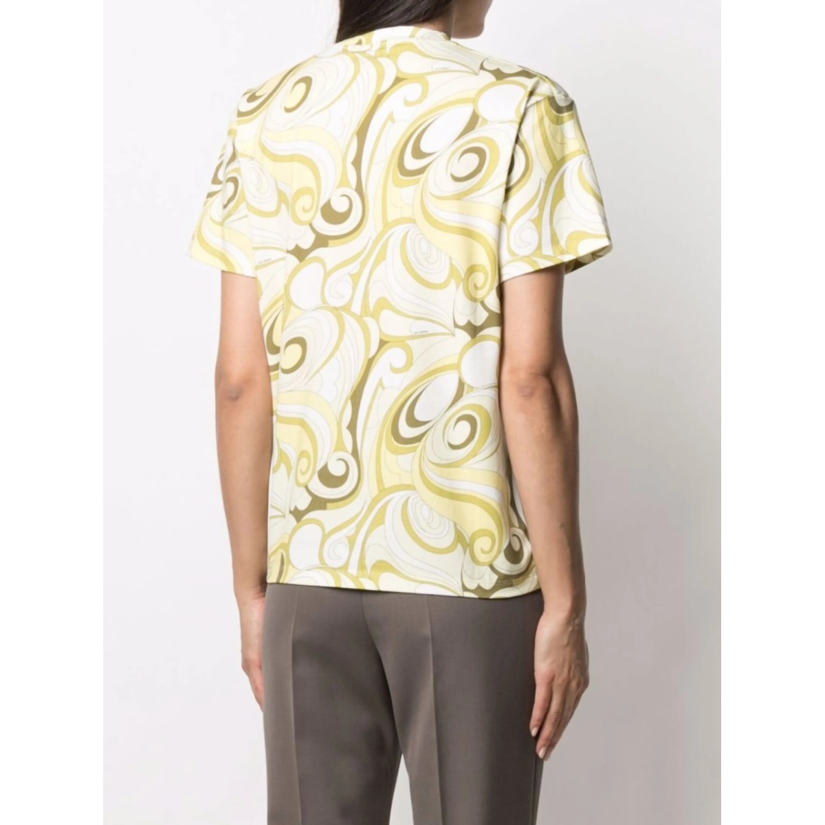 abstract-print T-shirt - Img 4