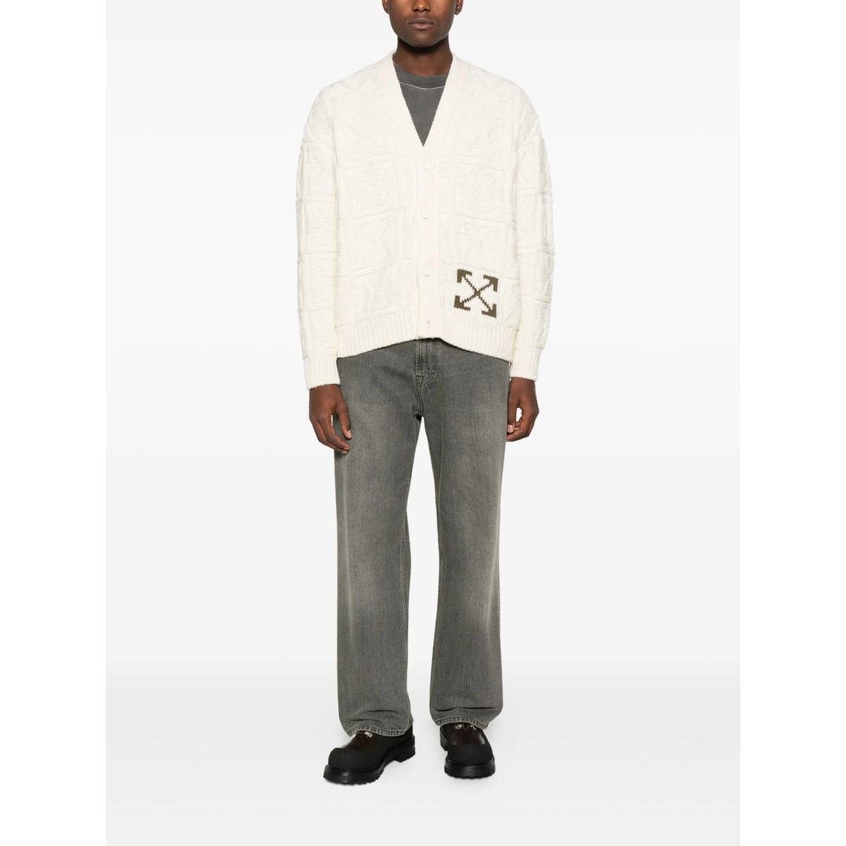 Arrows-motif cardigan - Img 2