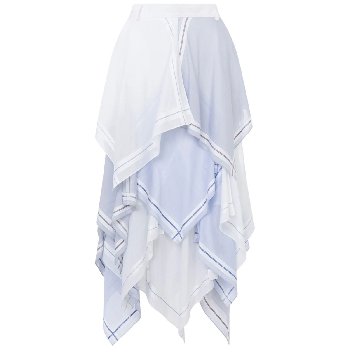 asymmetric maxi skirt