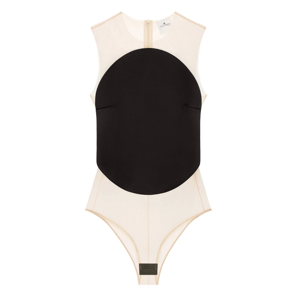 asymmetrical bodysuit