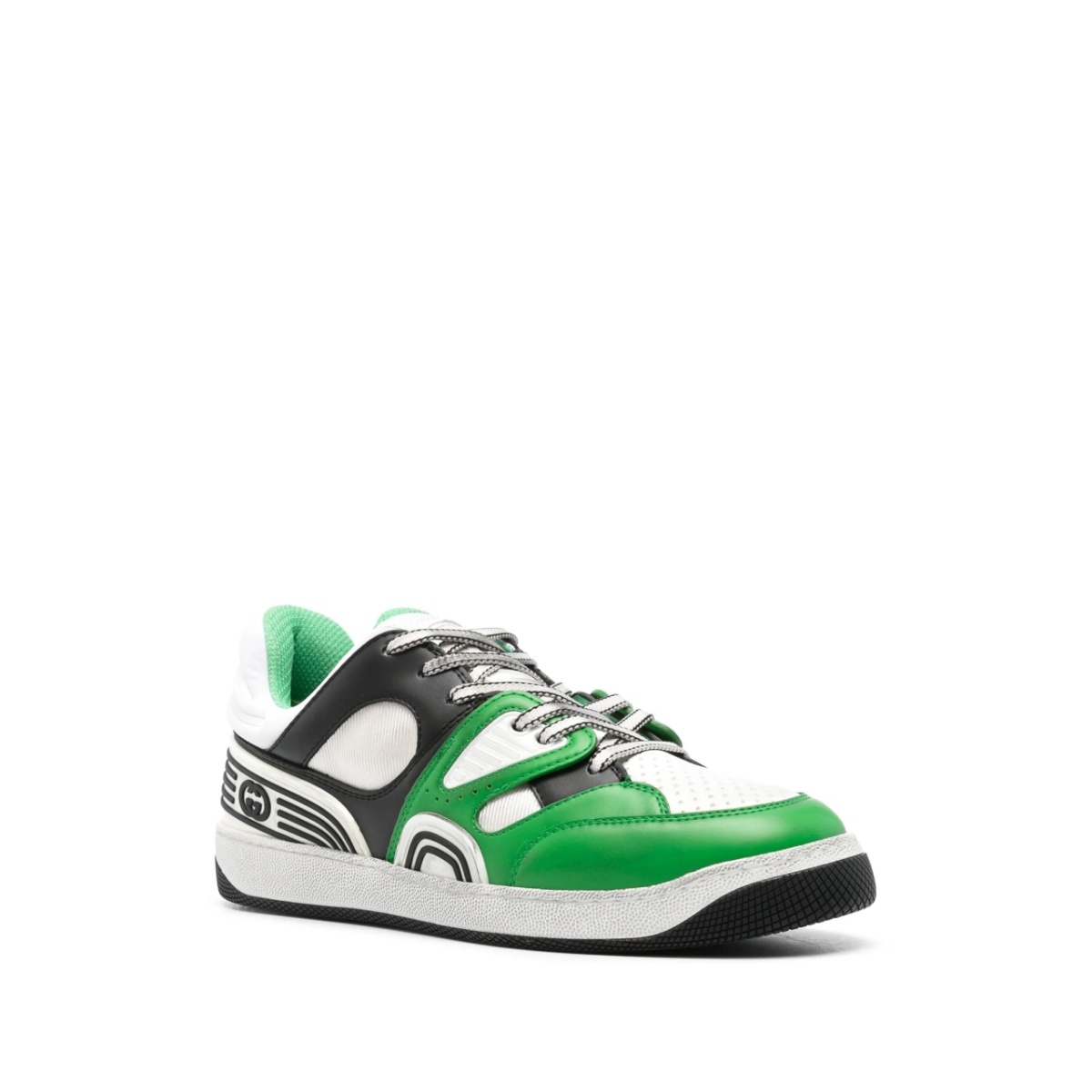 Basket distressed leather sneakers - Img 2