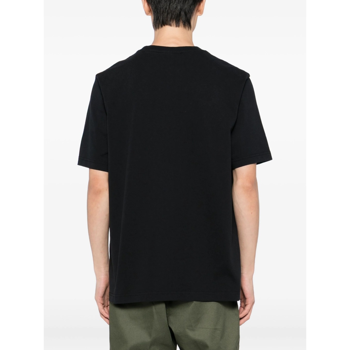 bold fox head patch T-shirt - Img 3