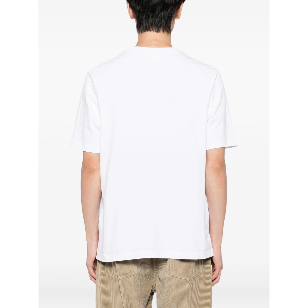bold fox head patch T-shirt - Img 3