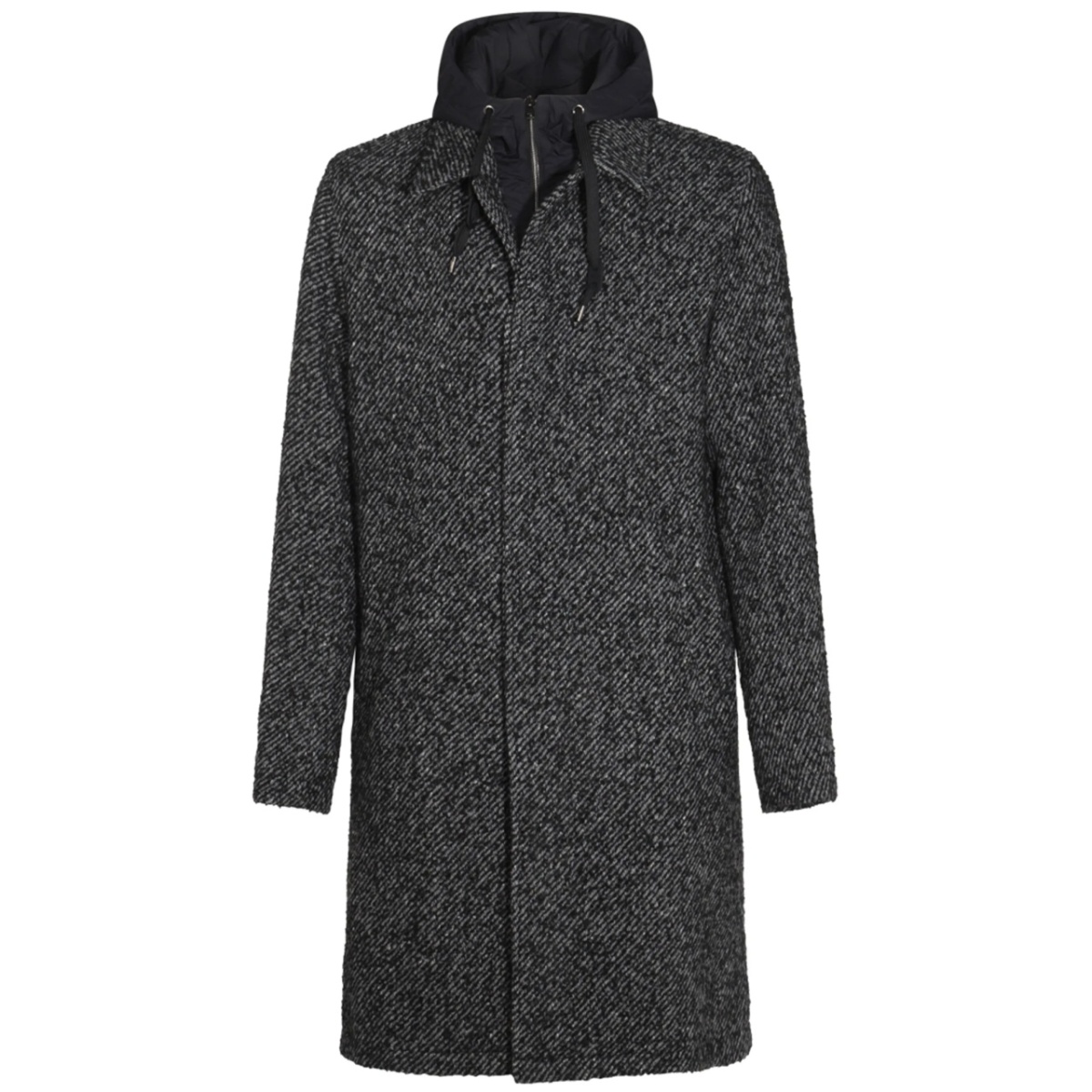 bouclé coat