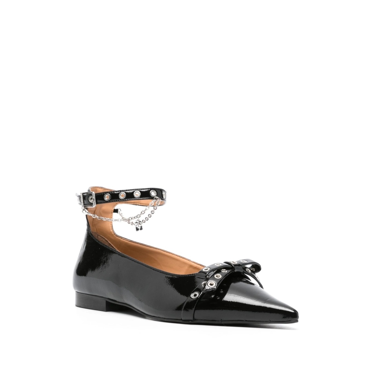 bow-detail ballet flats - Img 2