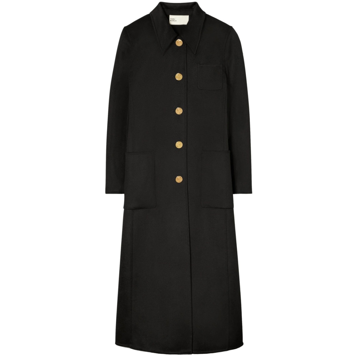 brushed wool coat