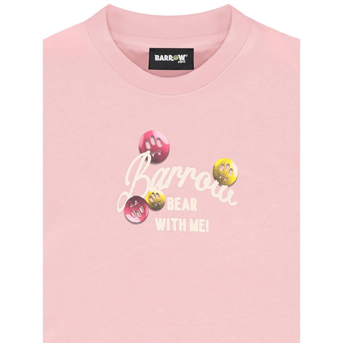 button-embellished teddy-print t-shirt - Img 3