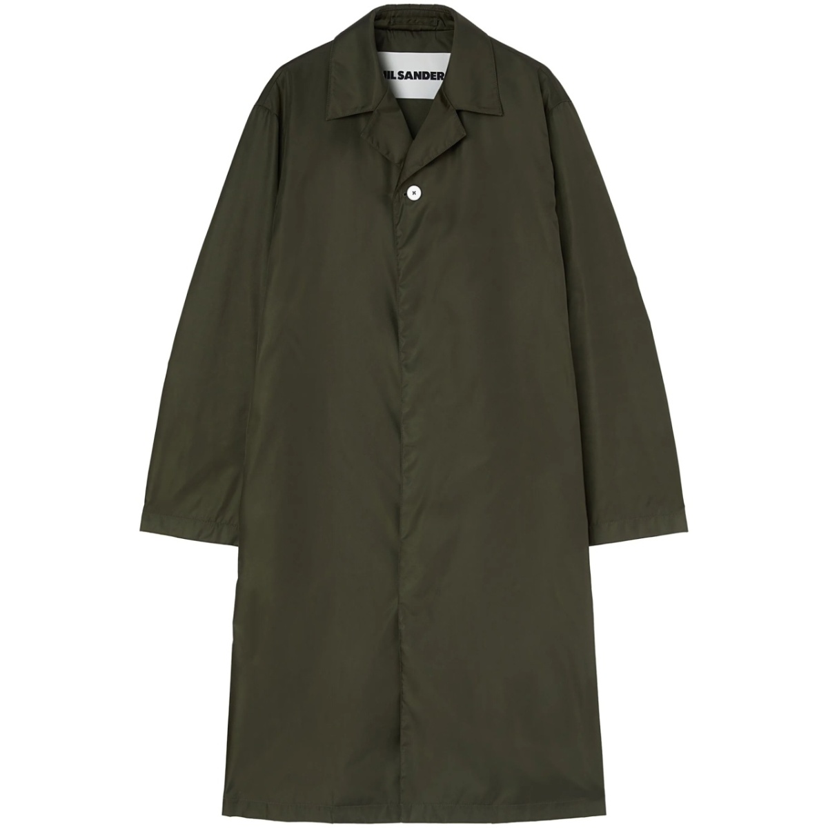 button-up raincoat