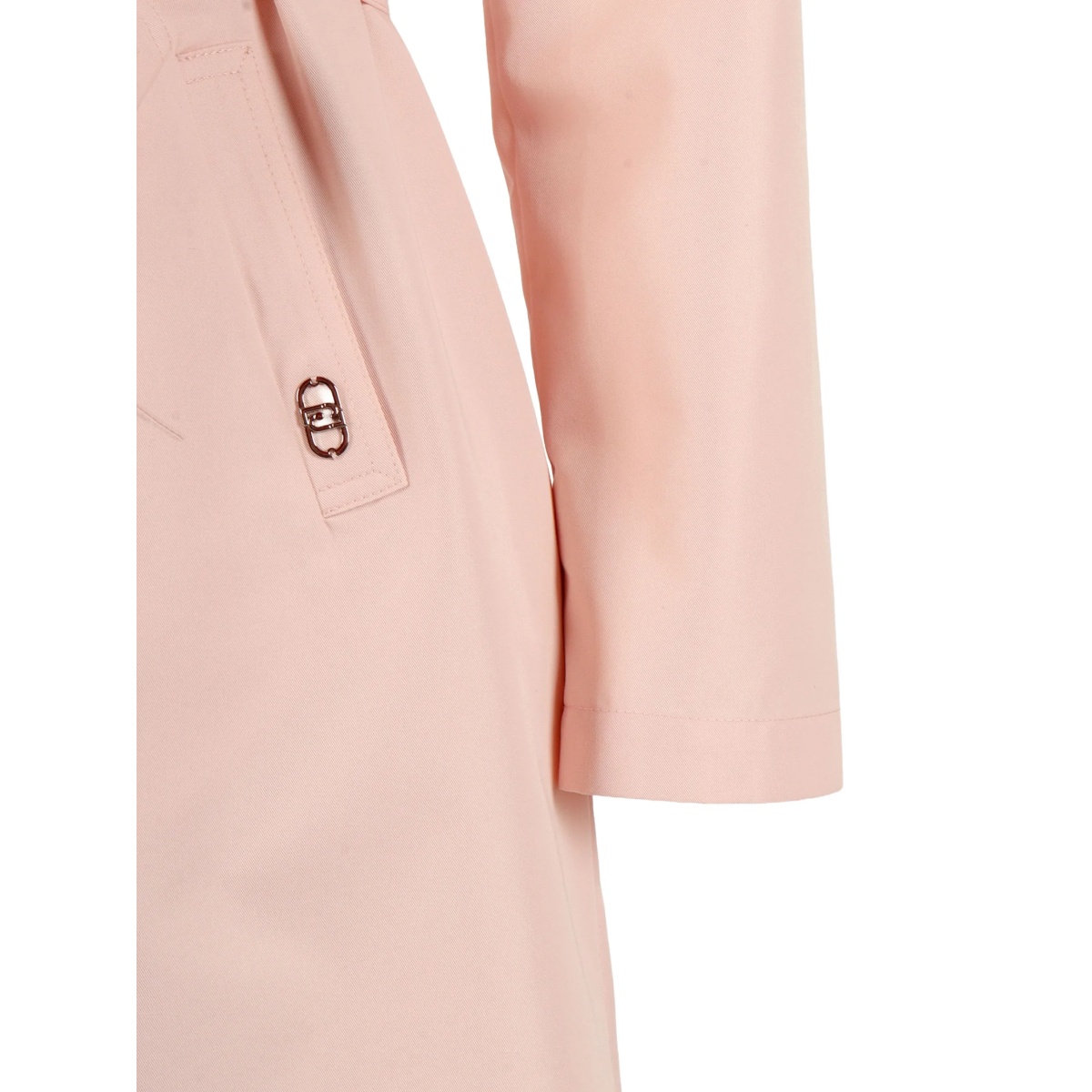 buttoned belted coat - Img 3