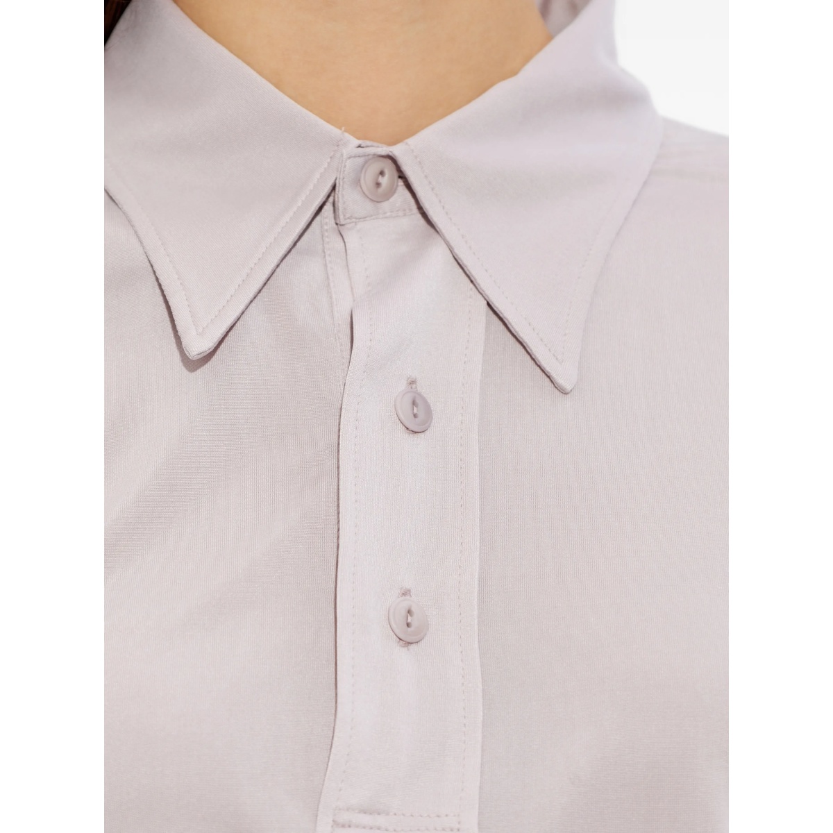 buttoned polo top - Img 5