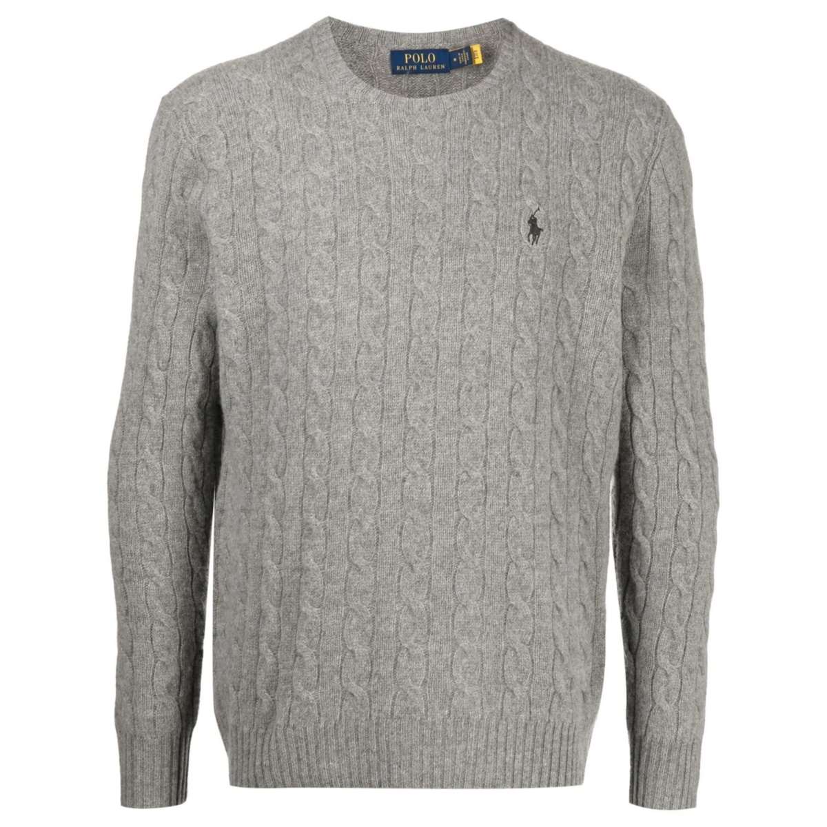 cable-knit jumper