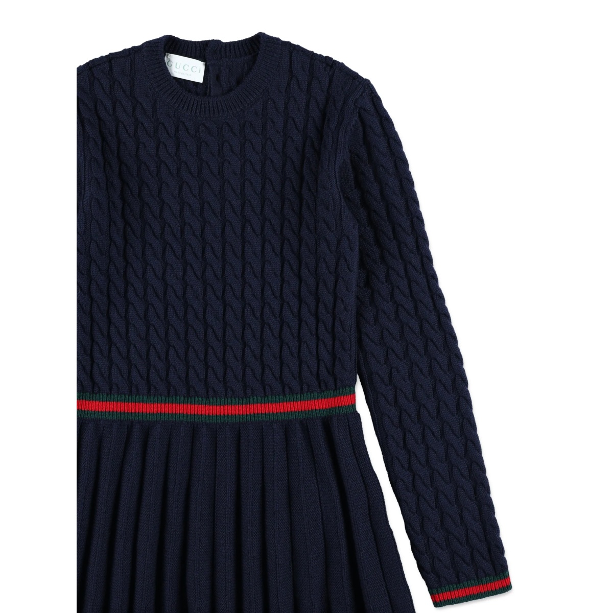 cable-knit pleated dress - Img 3