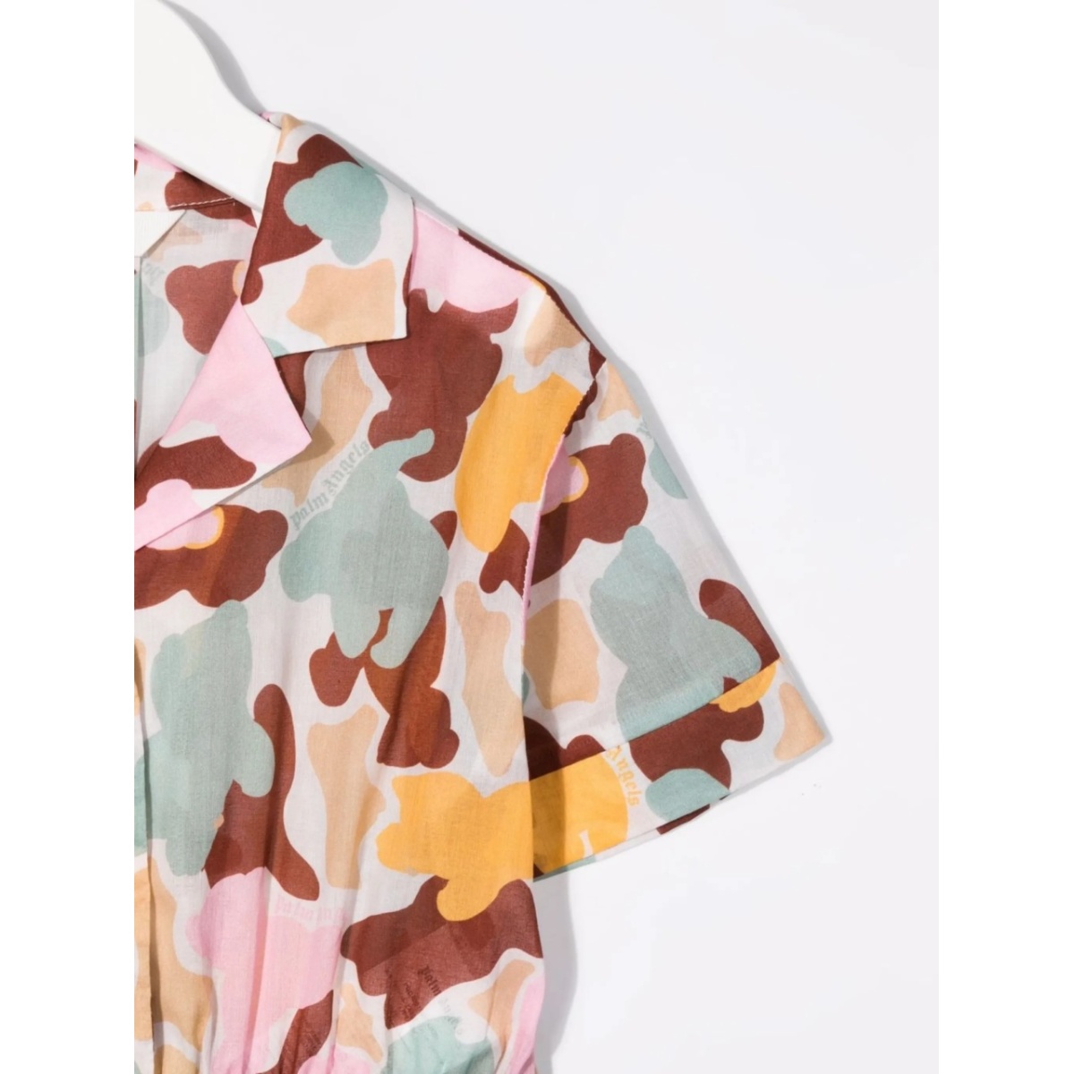 camouflage-print cropped shirt - Img 3