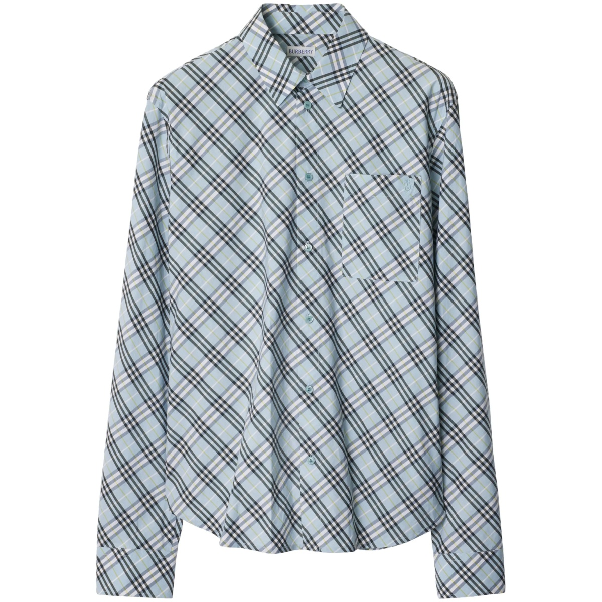 check-pattern shirt