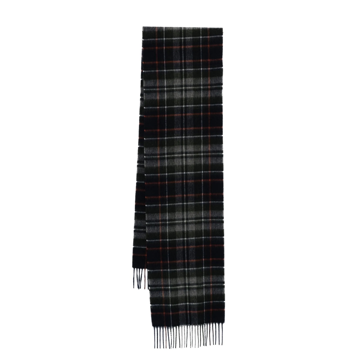check tartan scarf