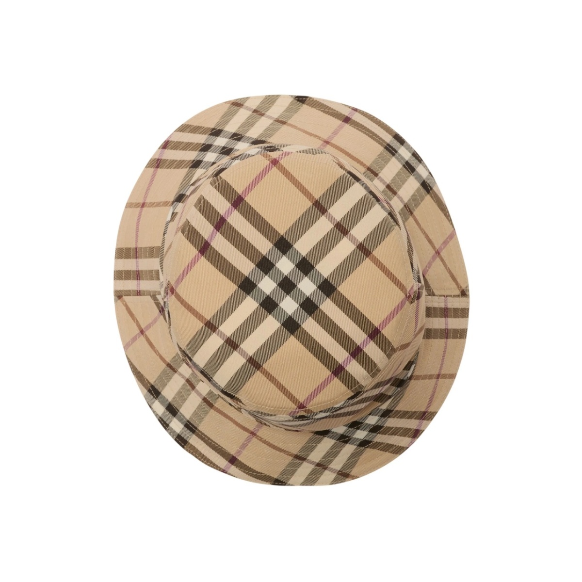 checked bucket hat - Img 2