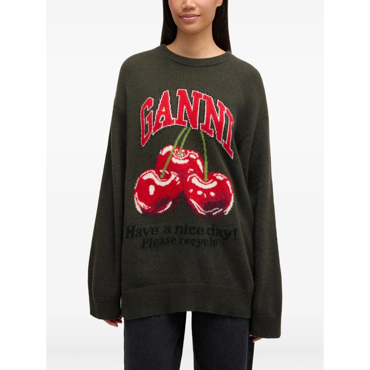 cherry graphic sweater - Img 3