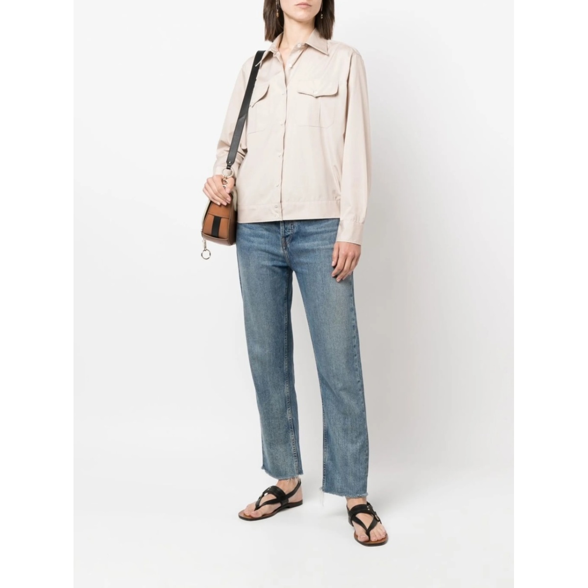 chest flap pocket shirt - Img 2